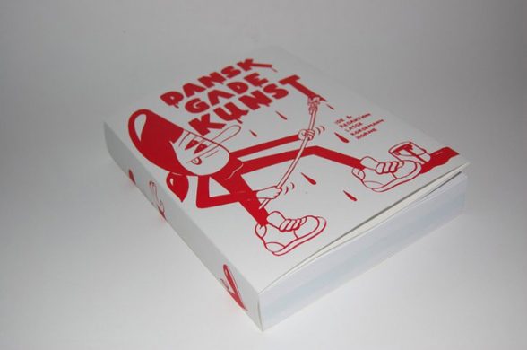 HuskMitNavns cover til bogen Dansk Gadekunst, 2011