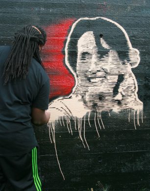 Aung San Suu Kyi i Korskær-tunnelen i Fredericia Foto: Maria Bierbaum Oehlenschlæger