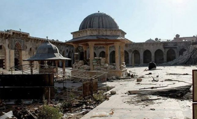 Aleppos store moske i Syrien